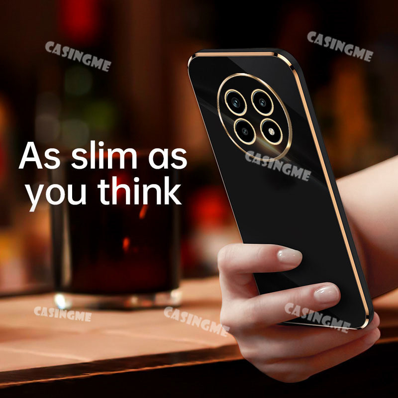Vỏ mạ sang trọng Realme 13 + 5G 2024 cho Realme 13 + Realme13 + Realmi 13 + Pro Plus 13Plus 13x 4G 5G 2024 Vỏ điện thoại silicon mềm Vỏ điện thoại chống sốc
