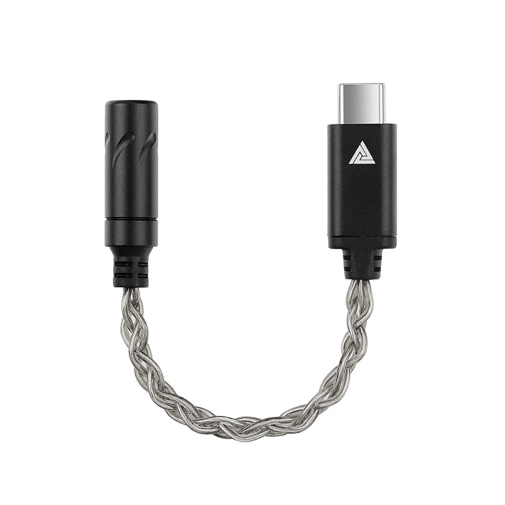 Qkz TC MAX + TC MAX PRO Adapter Sang Tai Nghe Cáp Âm Thanh Sang Điện Thoại Di Động Type-C Sang 3.5MM Chip Dây