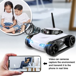 Fpv WIFI RC Xe Thời Gian Thực Chất Lượng Camera Mini Video Điều Khiển Từ Xa Robot Tank Ứng Dụng Thông Minh Đồ Chơi Không Dây Cho Trẻ Em