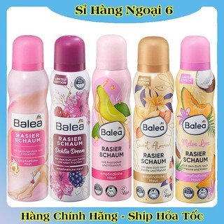 [Mẫu mới nhất] Bọt cạo lông Balea Đức toàn thân và bikini dành cho nữ 150ml của Đức