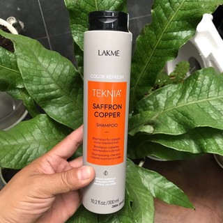 Dầu gội bổ sung hạt màu dưỡng mềm tóc Lakme Teknia chuyên sâu Spain 300ml [ TN ]