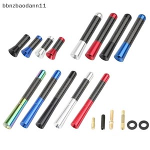 1 cái 3.5CM 8CM 12CM 28CM trang trí ô tô radio sợi carbon ăng-ten trang trí BVAH