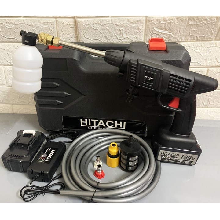 Máy Rửa Xe Cầm Tay Cao Áp  đa chức năng rửa xe, tưới cây, phun thuốc