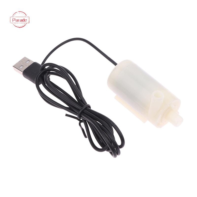 Máy bơm nước nhỏ Parade 3V Máy bơm chìm nhỏ ngang Micro Plug VN