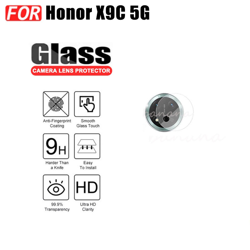 Ốp điện thoại di động chống rơi 3in1 Honor X9C cho Honor X9A X9B Phim kính cường lực + Phim ống kính