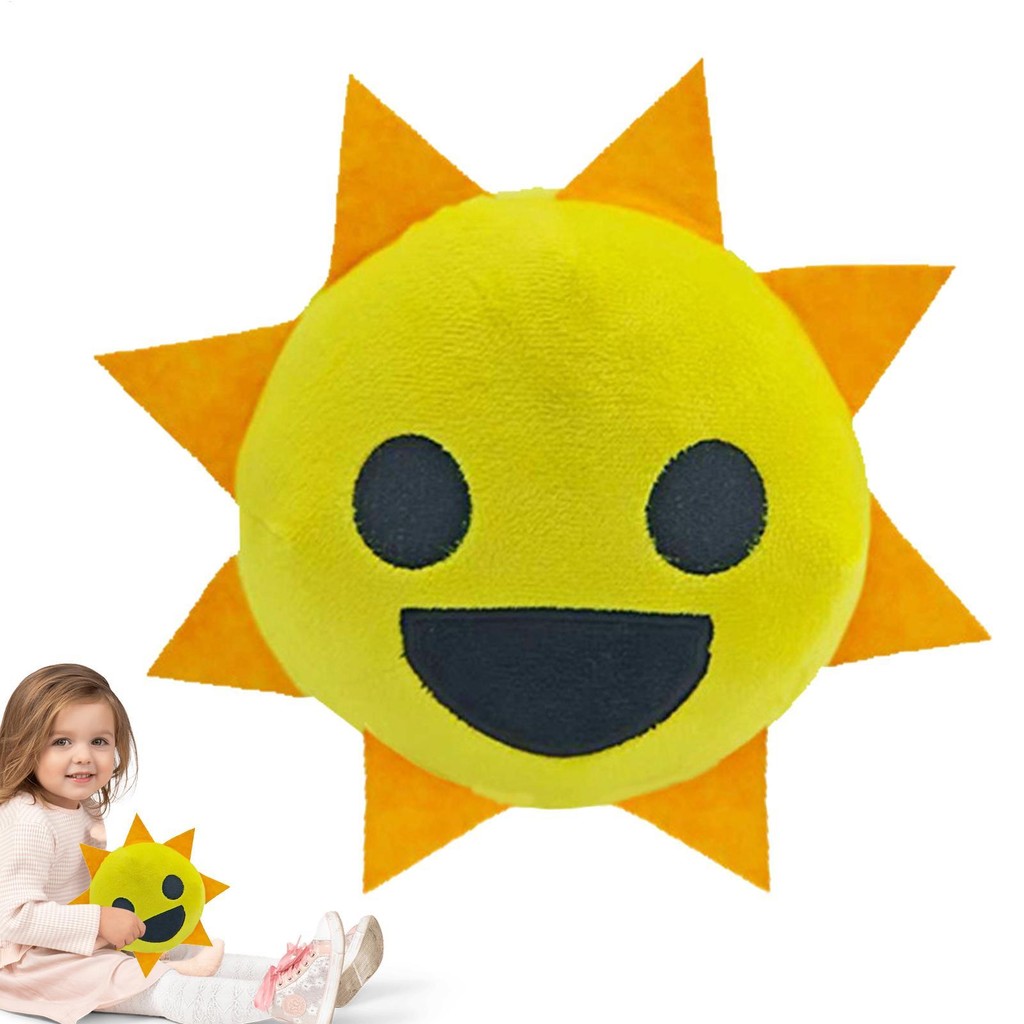 Sprunki Sang Trọng Đồ Chơi Mặt Dây Chuyền Sprunki Búp Bê Nhồi Bông Hoạt Hình Anime Mặt Trời Sang Trọng Gối Kinh Dị Trò Chơi Ngoại Vi saixit2vn