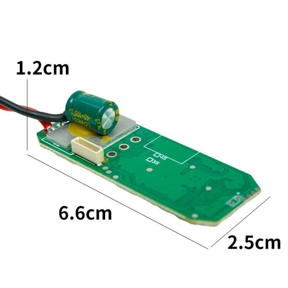 Bảng bảo vệ máy khoan sạc YMIFI, Bộ điều khiển máy khoan ABS 6,6 * 2,5cm, Phụ kiện dụng cụ điện kim loại bảo vệ 21V Máy khoan cầm tay