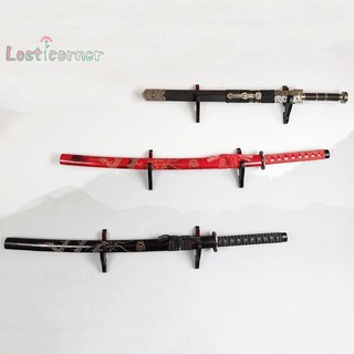 Lostcorner Treo Tường Gỗ Thanh Kiếm Đứng Móc Treo Có Thể Điều Chỉnh Màn Hình Giá Dao Cosplay Cây Đũa Phép Thanh Kiếm Cho Samurai Giá Mới