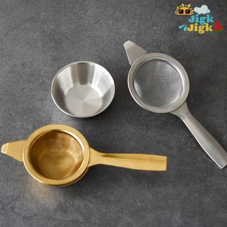 Jigk 1 Bộ Lọc Dụng Cụ Nấu Ăn Thực Tế Ấm Trà Có Tay Cầm Lưới Cà Phê Rây Lọc
