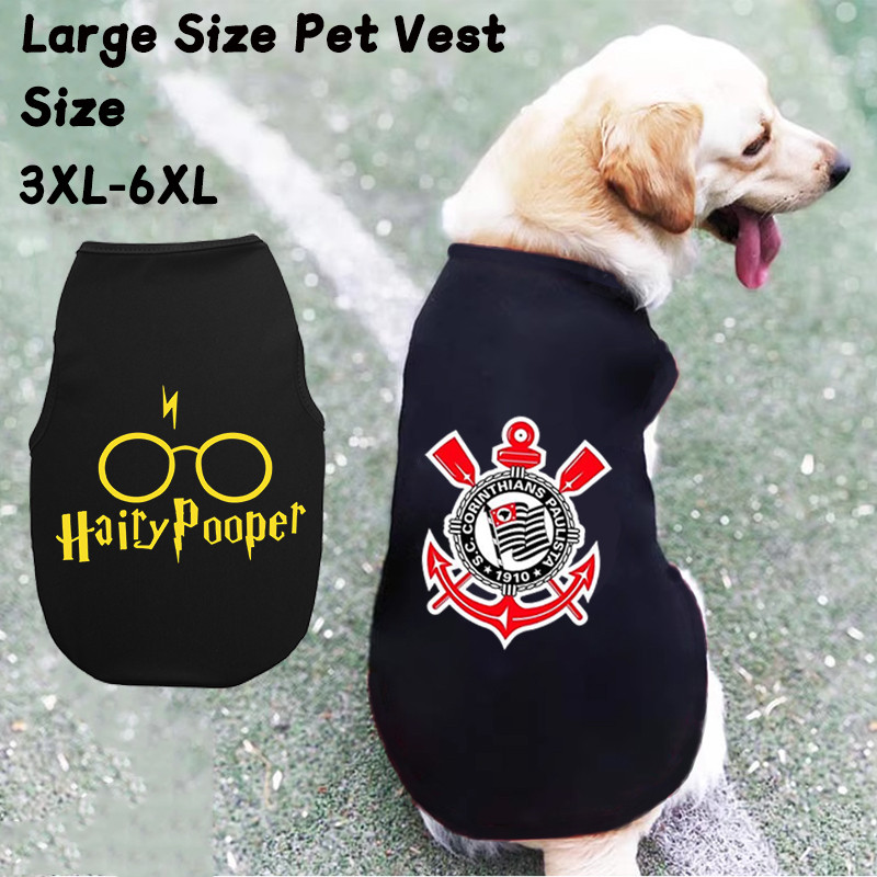 ✨ Hàng Mới Về ✨ Harry Potter Họa Tiết Mèo / Chó Thoáng Khí Kích Thước Lớn Áo Vest Lớn Vừa Cho Chó Top