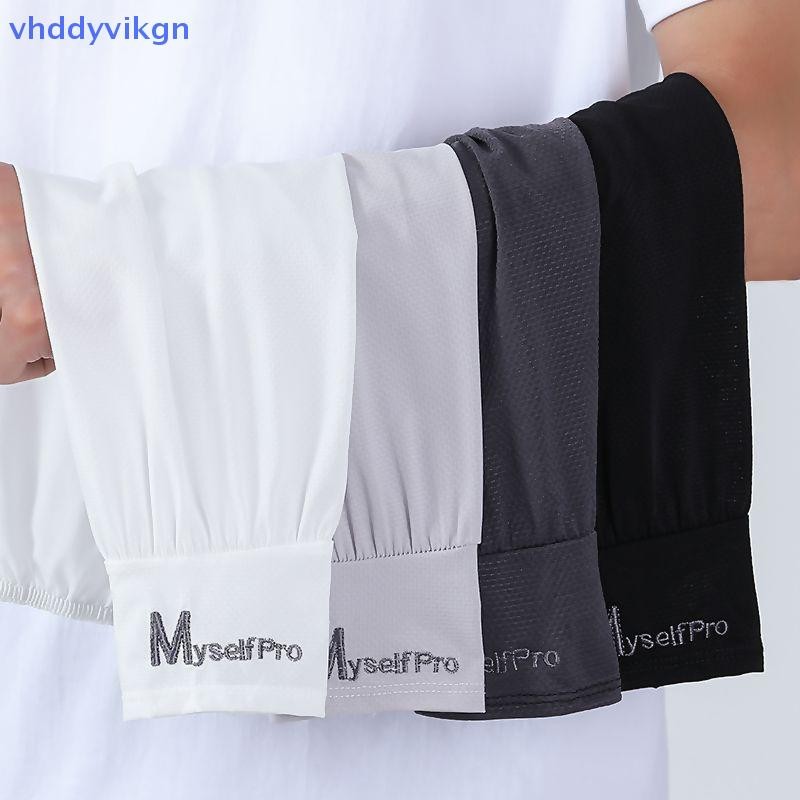 Vhdd Ice Silk Tay Nữ Mùa Hè Chống Nắng Nam Câu Cá Đi Xe Đạp Thoáng Khí Hai Cánh Găng Tay Chống Trơn Trượt Cánh Tay Ấm Tay Lái Xe VN