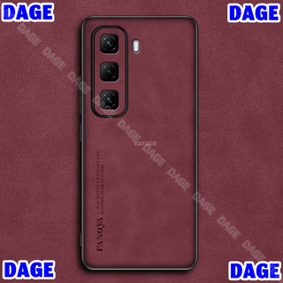 COD cho Infinix Hot 50 Pro / Pro + Plus 4G Bao da PU Vỏ ống kính Matte Slim Back Vỏ chống sốc DAGE HOT 70 60 Pro + 60i 50i Smart 9