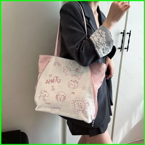 Túi Tote GC2 Ba lô tối giản dành cho nữ Thời trang đô thị Họa tiết hoạt hình Túi đi lại hàng ngày cho phụ nữ CG2