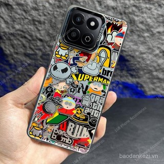 Ốp điện thoại Honor 200 Samart, ốp điện thoại Honor X7C X8B, ốp điện thoại chống sốc anime, thương hiệu thời trang bapesta, ốp điện thoại cứng mờ cho nam