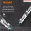 Bộ mũi khoan inox Asaki AK-3570,mũi khoan xoắn thép titan,mũi khoan thép,mũi khoan xây dựng,mũi khoan đa năng,mũi khoan