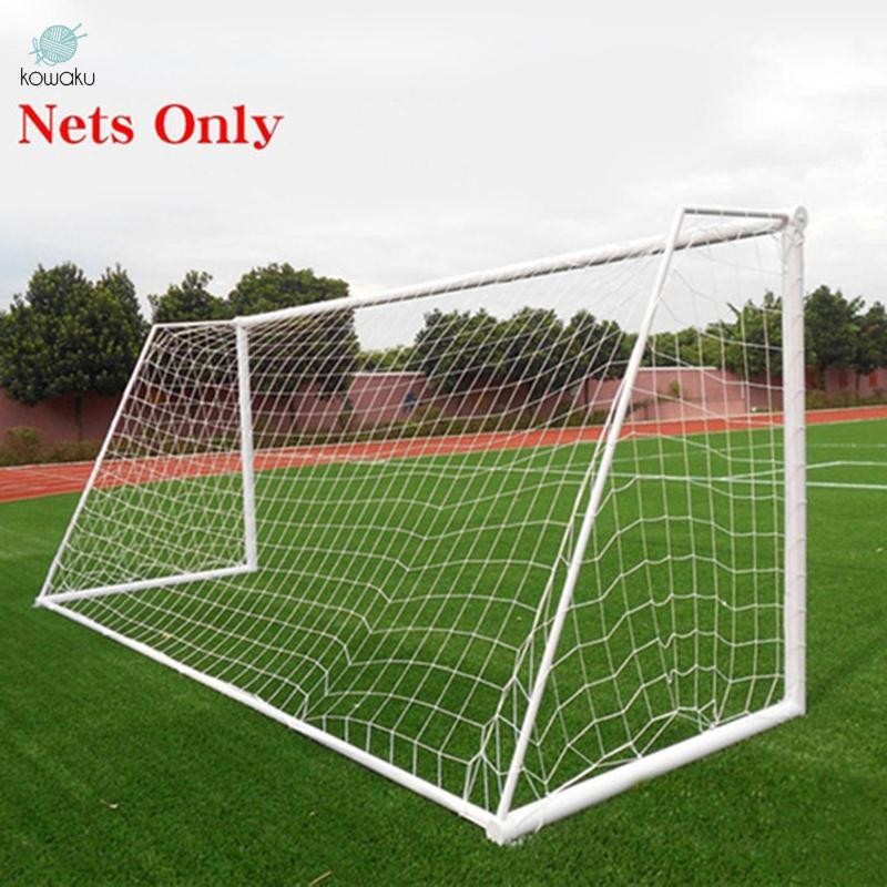Lưới Bóng Đá Chuyên Nghiệp Di Động Bền Lưới Bóng Đá Trắng Chỉ Lưới Bóng Đá