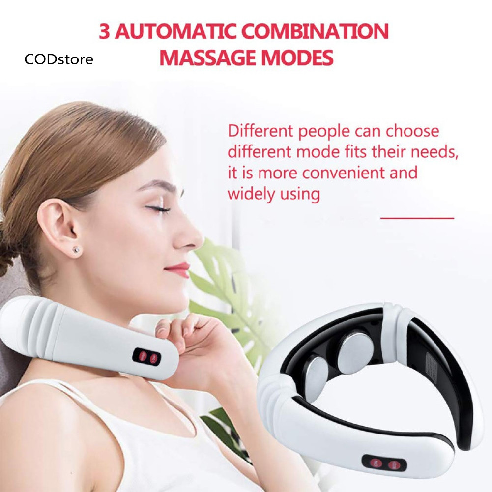 Máy mát xa cổ xung điện KDC Công cụ thư giãn giảm đau hồng ngoại