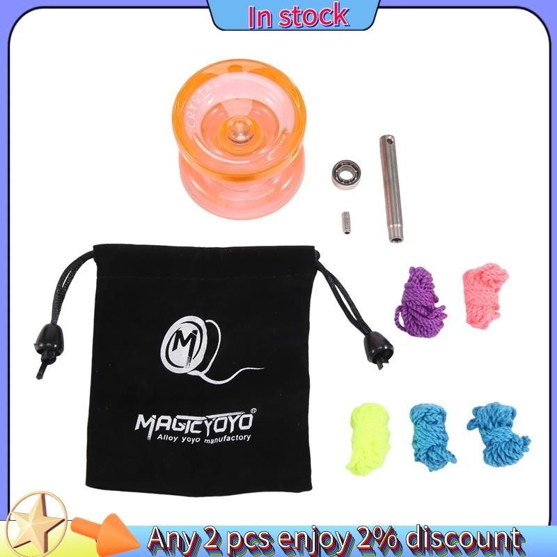 Magicyo K2 Plus Crystal Responsive Yoyo, Yo-Yo đa năng thay thế vòng bi không phản hồi cho trung gian