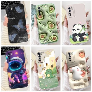 Vỏ Chống Sốc Cho OPPO Reno 3 Ốp Lưng CPH2043 Vỏ Điện Thoại Hoạt Hình Dễ Thương Gấu Trúc Mềm Silicon Dành Cho OPPO A91 F15 Ốp Lưng