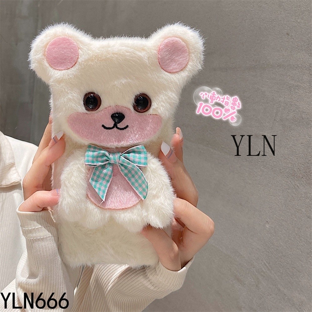 Dành Cho VIVO Y19S Y28 Y28S Y18T Y18 Y18i Y17S Y36 Y35 Y27 Y27S Y22 Y21 Y16 Y20 Y02 Y02S Y03 Y03T Thời Trang Phong Cách Mới Gấu Dễ Thương Sang Trọng Vỏ Bảo Vệ Sang Trọng