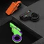JUNYUE88US Thanh trượt ngón tay quay, Đồ chơi Spinner nhẹ nhàng bằng tay, Đồ chơi đeo tay 7 màu in 3D di động Đồ chơi vòng Fidget nhỏ gọn dành cho người lớn Trẻ em