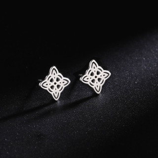 SKYRIM Bông Tai Nữ Phù Thủy Knot Thiết Kế Thép Không Gỉ Thời Trang Trang Sức