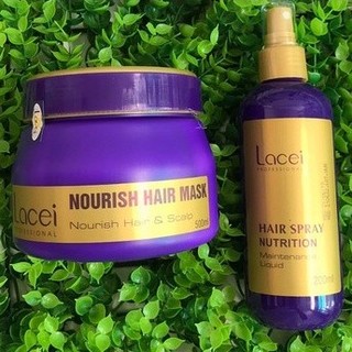 🇻🇳 Combo hấp và xịt dưỡng Lacei 500ml/200ml [ TN ]