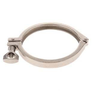 LOVIVER 25mm / 50.5mm / 64mm / 77.5mm / 91mm / 106mm / 119mm Ferrule Kẹp thép không gỉ Phụ kiện vệ sinh cho
