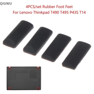 QIUWU 4 Miếng Lót Chân Cao Su Cho T490 T495 P43S T14 Đáy Đế Bao.