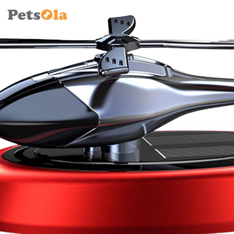Máy bay trực thăng Chế độ không khí ô tô Năng lượng mặt trời Autorotation Trang trí nhà Tắt tiếng Hợp kim nhôm Trang trí nước hoa