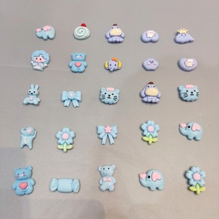 Jibbitz sticker 3D nhám cao cấp, charm gắn dép sục, sticker đá gắn dép 3D nổi hoạt hình dễ thương giá rẻ
