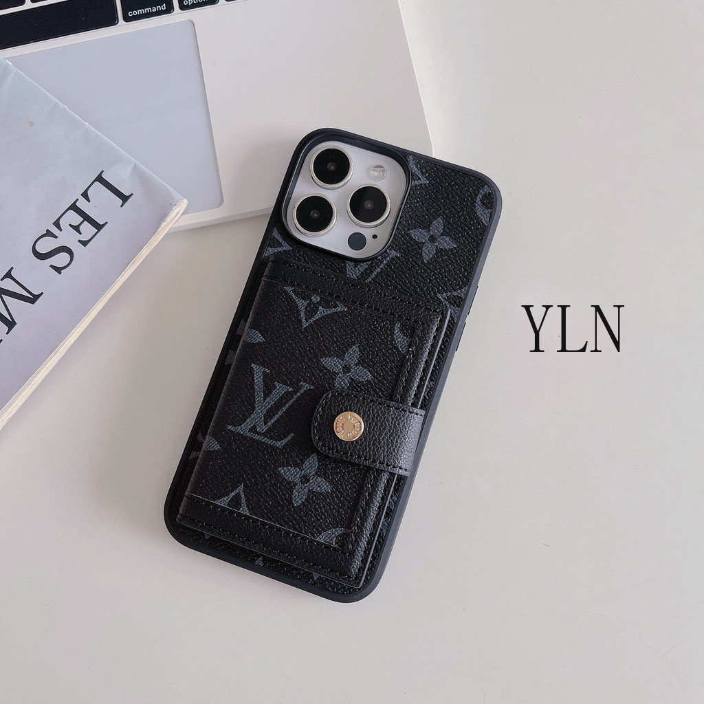 Dành Cho iPhone 16 PRO MAX 15 Pro Max 14 13 12 11 PRO MAX 7 8 14 15 16 PLUS XR X XS MAX Cao Cấp Cổ Điển Phong Cách Retro Da PU Vỏ Điện Thoại Sang Trọng Có Khe Cắm Ví Thẻ Vỏ Chống Sốc