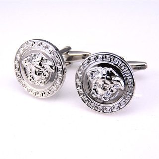 Khuy măng sét nam chất lượng cao Vương miện hoa mận hình ngôi sao Lucky Four-Leaf Clover Shape Cuff Nút áo sơ mi kiểu Pháp Quà tặng 24.11.