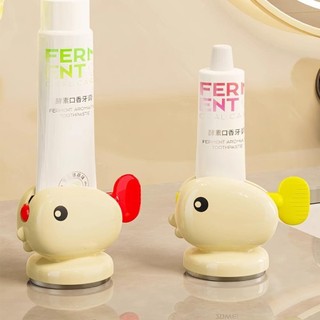 [Giao hàng từ Việt Nam] Hộp đựng kem đánh răng SCANDIFY, Máy ép kem đánh răng cá voi bằng tay, Phụ kiện phòng tắm không đục lỗ Giá để đồ Máy ép sữa rửa mặt