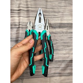 Kìm Điện , Kìm Cắt, Kìm Nhọn. Combo 3 món kìm đa năng ( Kìm điện 8- kìm cắt 8 - kìm nhọn 8)
