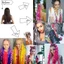 AFTEROF Kids Bubble Đuôi Ngựa Nối Dài, Phần Mở Rộng Tóc Màu Nhẹ 20 ", Có Dây Buộc Tóc Thời Trang Nữ Cho Bé Gái Cho Lễ Hội EDC Rave Ombre Crazy Hair Day Phụ Kiện