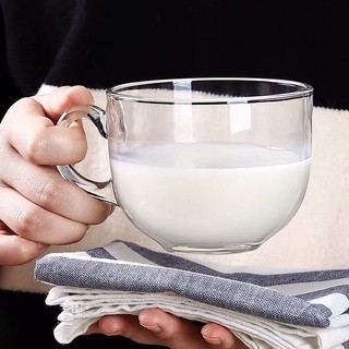 Cốc hổ phách thủy tinh 440ml to ( SỈ GIÁ ĐẸP ), Ly thủy tinh màu hổ phách 440ml to chịu nhiết rất tốt