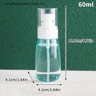 [savemoneyeveryday] Chai di động 30 / 60 / 100ml Nước hoa bằng nhựa trong suốt Atomizer Chai rỗng Phụ kiện du lịch [vn]