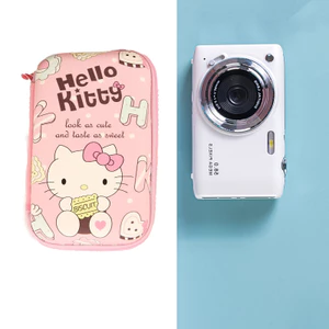 Ốp lưng túi đựng máy ảnh Hello Kitty Thích hợp cho Sony ZV1 ZV1II RX100 cho Canon G7X3 G7x2 G7X SX740 SX730 SX720 SX710 SX700Small Micro
