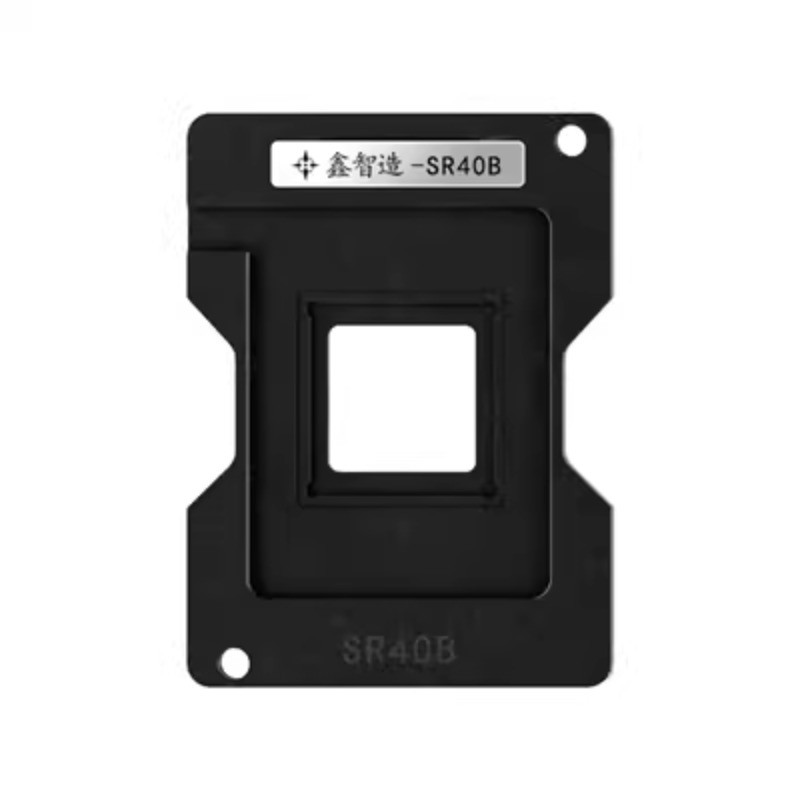 XinZhiZao XZZ CPU BGA Reballing Stencil Kit cho máy tính xách tay Cpu SR40B Máy tính xách tay Tấm định vị từ tính Bàn cấy ghép lưới