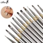 Monja 6 Kiểu Móng Tay Nghệ Thuật Bàn Chải Móng Tay Nghệ Thuật Sọc Lót Bàn Chải Pháp Gradient Pha Lê Acrylic UV Gel Nối Dài Tranh Vẽ Bàn Chải DIY Dụng Cụ Làm Móng Tay