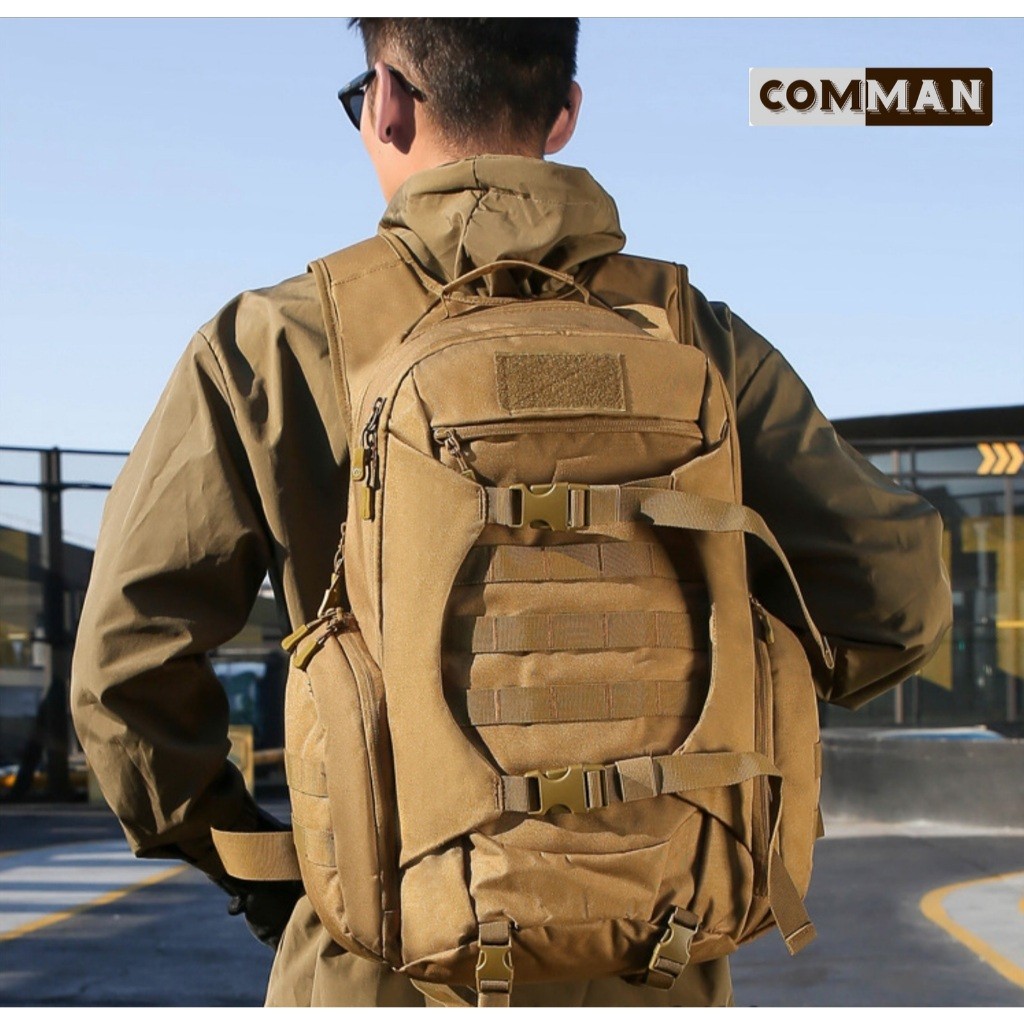 Ba Lô Chiến Thuật Quân Sự COMMAN_Tactical Travel Backpack Large