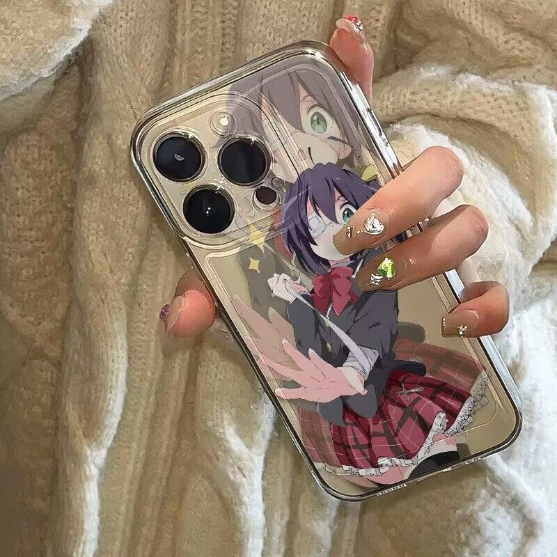 Ốp Điện Thoại Anime Takanashi Rikka Cho Redmi Note 14 13 12 Pro Plus 4G 5G 11 11S 12S Pro Max Turbo 4 POCO X7 Pro Vỏ Mềm Trong Suốt Trong Suốt Chống Sốc Phim Hoạt Hình