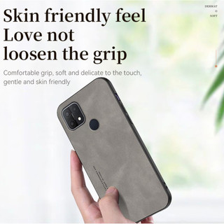 Ốp lưng oppo a15 a15s a35 CPH2179 PEHM00 PEFM00 CPH2185 Vỏ da cừu cao cấp, làm bằng vỏ cứng thân thiện với da, vỏ điện thoại chống rơi và hấp thụ sốc