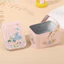 Hộp thiếc bánh quy MARGREDY, Trống có tay cầm Hộp sô cô la kẹo thiếc, Phim hoạt hình bằng kim loại dễ thương Thỏ in trang sức Lưu trữ đường Đóng gói