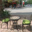 Bộ Bàn ghế ban công Bàn mặt đá đẹp Bàn ghế cafe ban công Bàn ghế sân vườn ngoài trời mặt đá - BO46