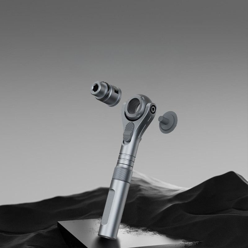 Bộ tuốc nơ vít Ratchet DUKE ATuMan RS2 Cờ lê từ tính Bán tự động Hộp công cụ tay áo đa năng 40 trong 1