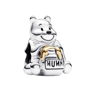 Trong kho, trang sức charm mạ vàng DIY gấu Pooh Frozen