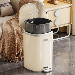 Thùng rác Nhà bếp hoạt động bằng chân Hộ gia đình Khử mùi dung tích lớn Tắt tiếng