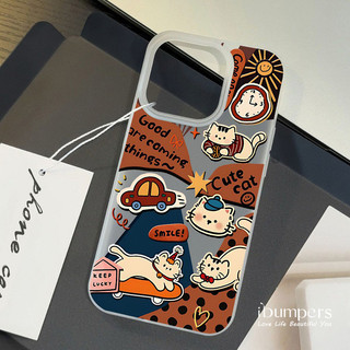 ibumpers Ốp Điện Thoại iPhone Dễ Thương Retro Hoạt Hình Dachshund Họa Tiết Ốp Lưng Trong Suốt Nhám Mờ Chống Bẩn Chống Sốc Cho IPhone 16 15 14 12 13 11 Pro Max IP 7 8 Plus X XS XR